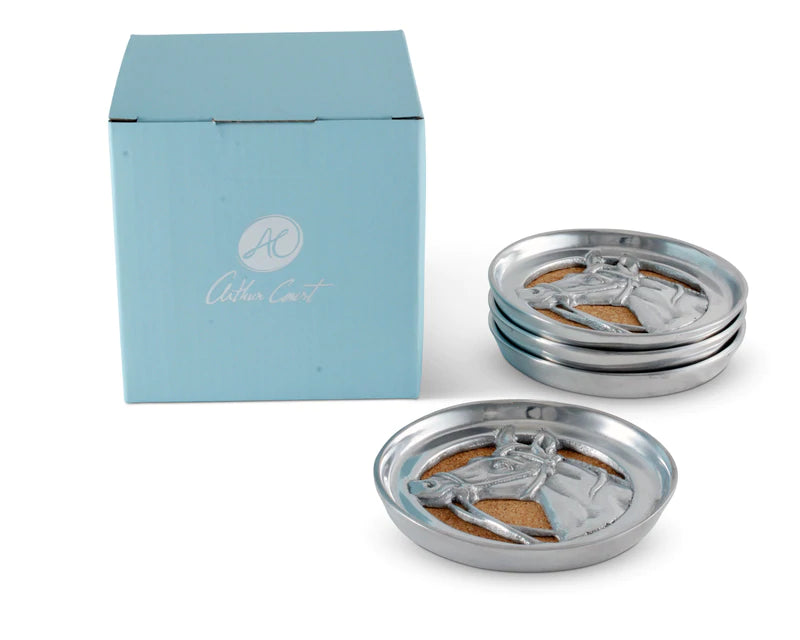 Equestrian Drink Coasters Set of 4