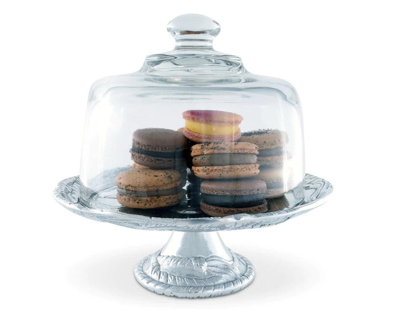 Horse Plate with Glass Dome