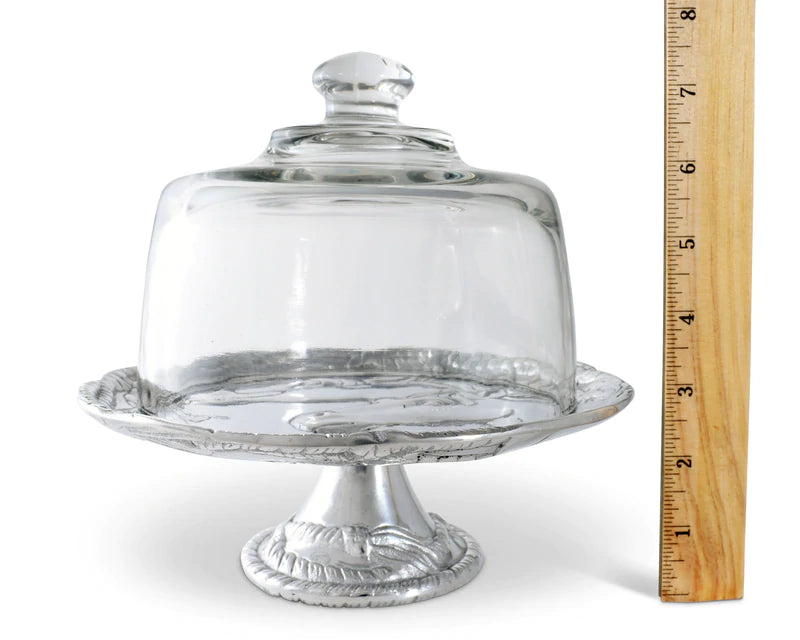 Horse Plate with Glass Dome