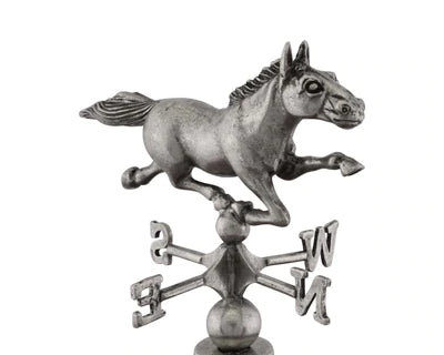 Horse Weathervane Stoneware Cannister