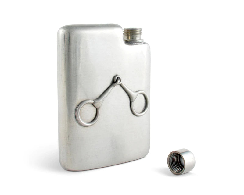Pewter Flask with Bit