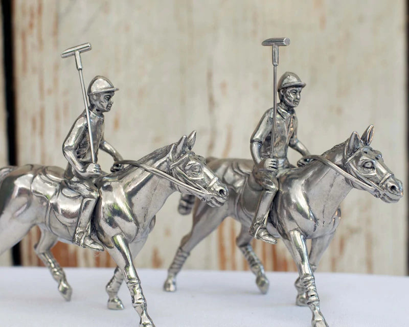 Pewter Polo Salt & Pepper Set