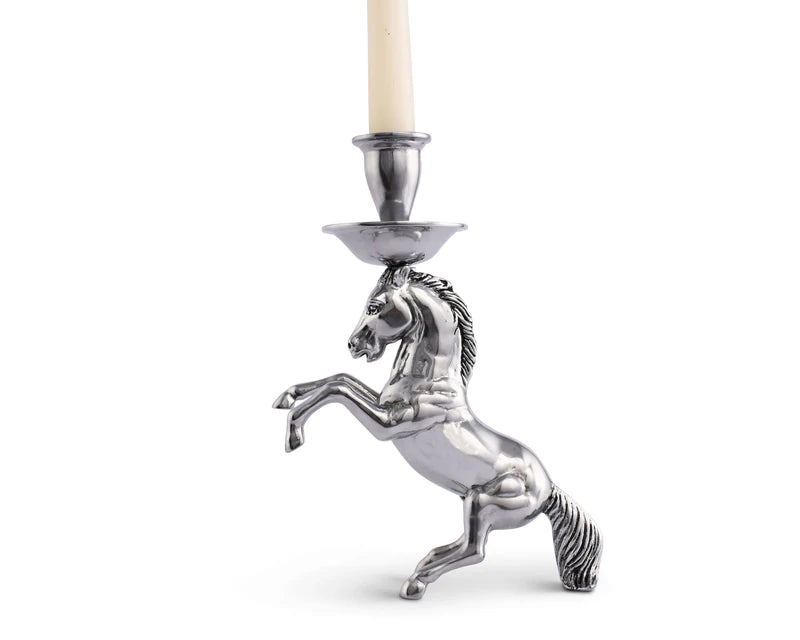 Rearing Horse Candle Stick