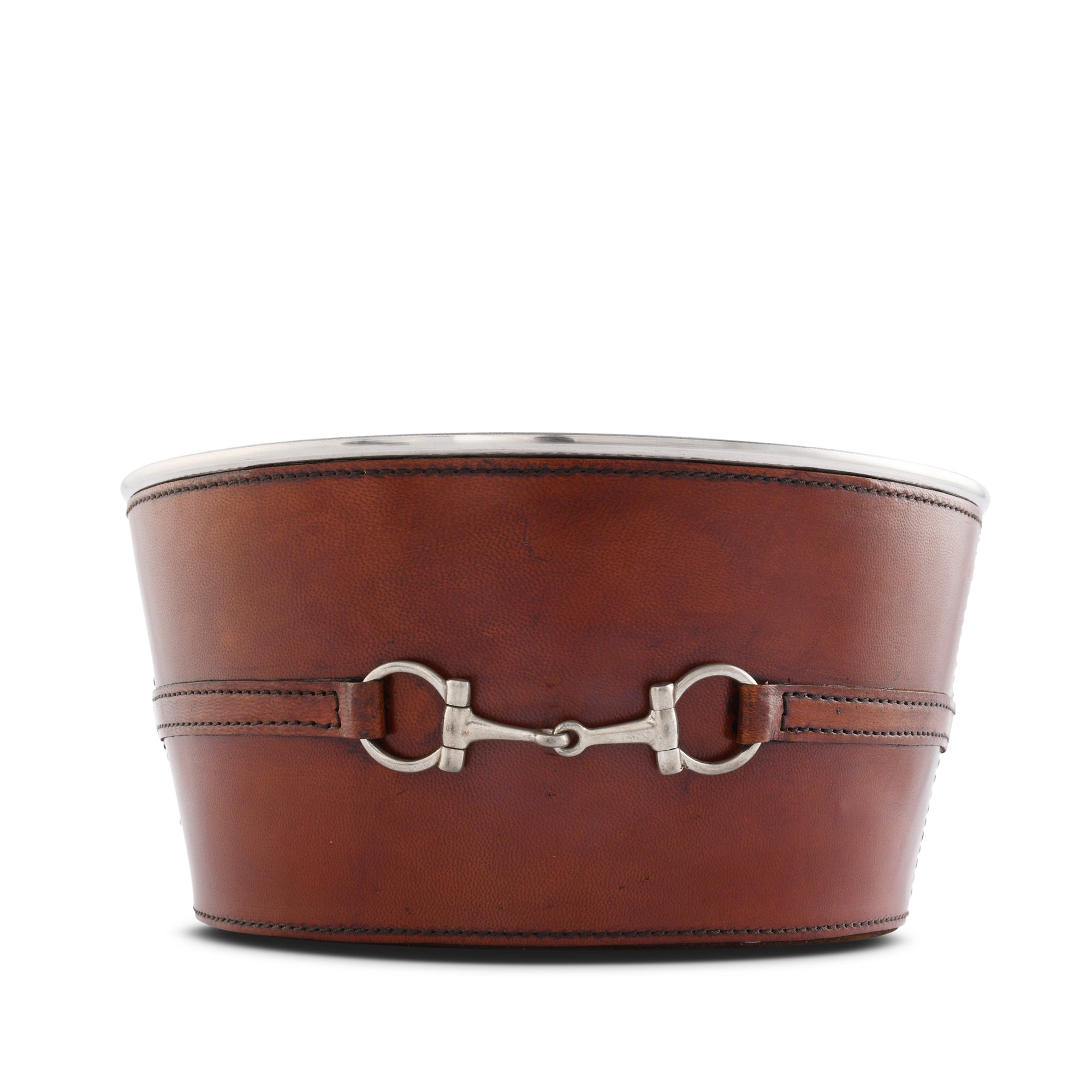 Leather Bit Ice Tub & Beverage Cooler