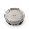 EQUESTRIAN HORSE BIT LEATHER WINE COASTER