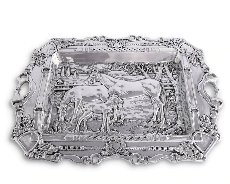 Grazing Horse Parlor Tray