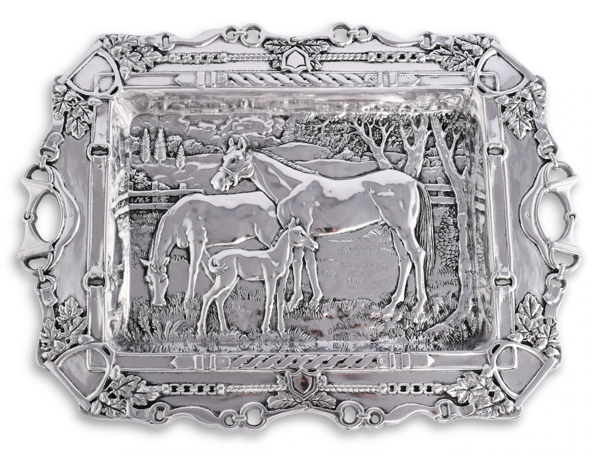 Grazing Horse Parlor Tray