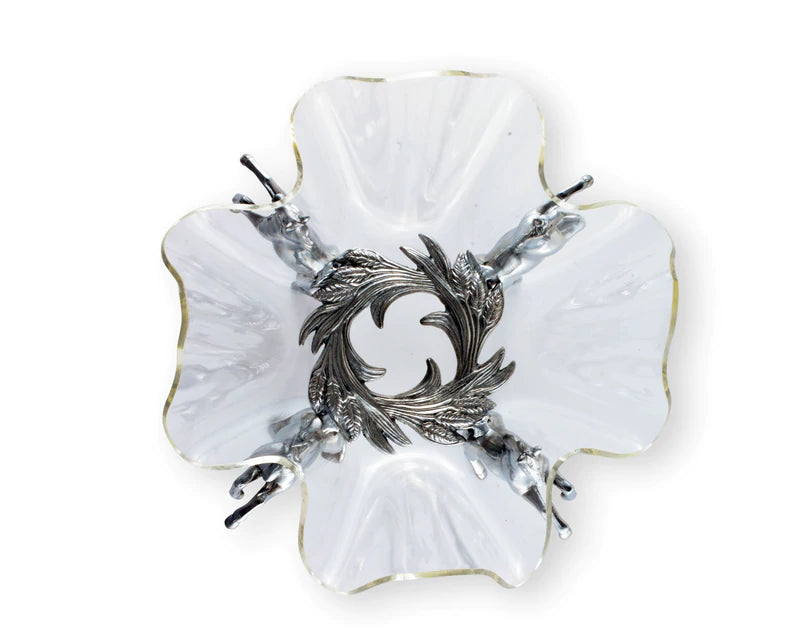 Horse Stand Acrylic Bowl 11"