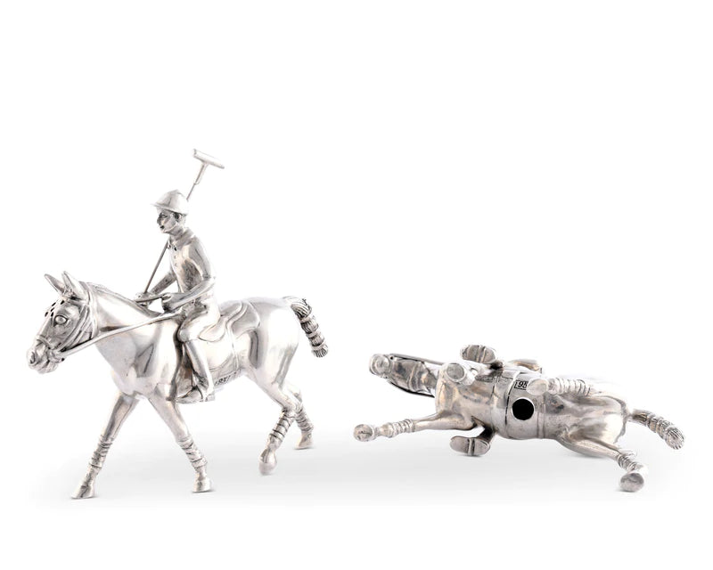 Pewter Polo Salt & Pepper Set