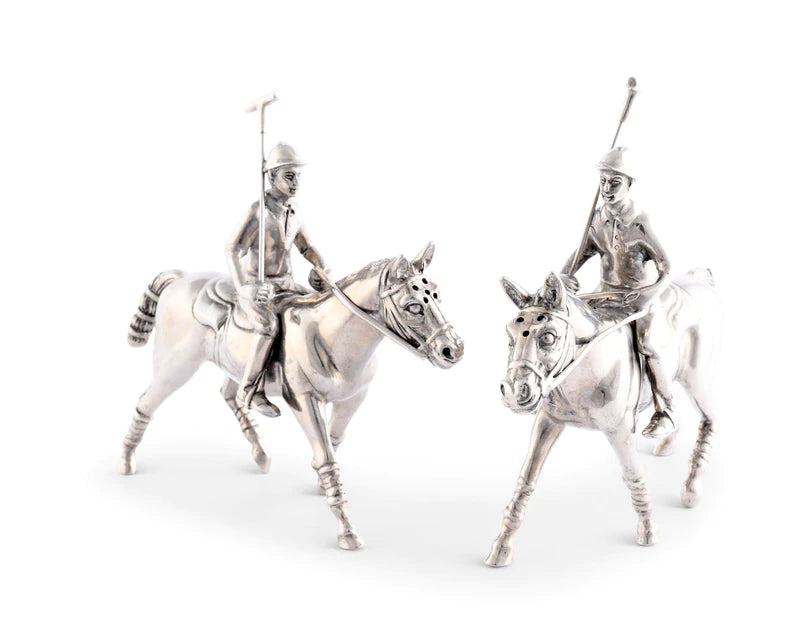 Pewter Polo Salt & Pepper Set
