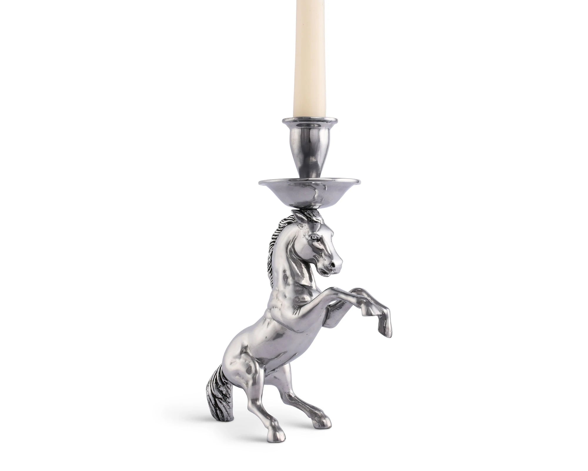 Rearing Horse Candle Stick