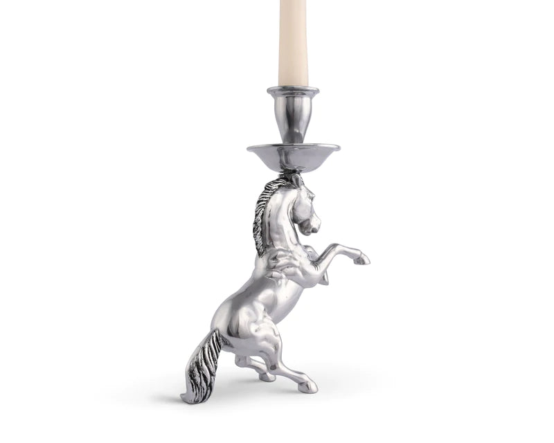 Rearing Horse Candle Stick