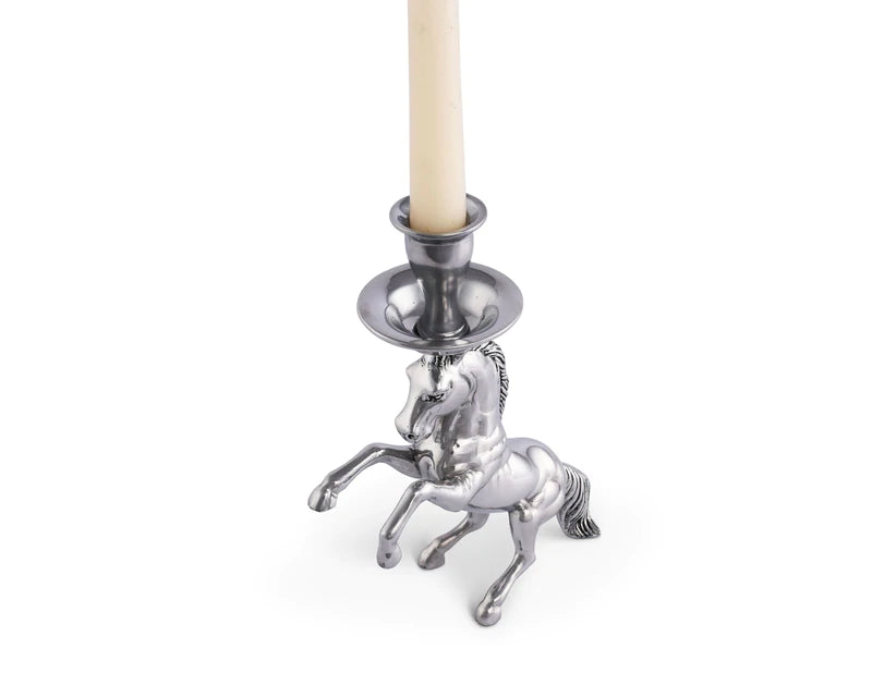 Rearing Horse Candle Stick