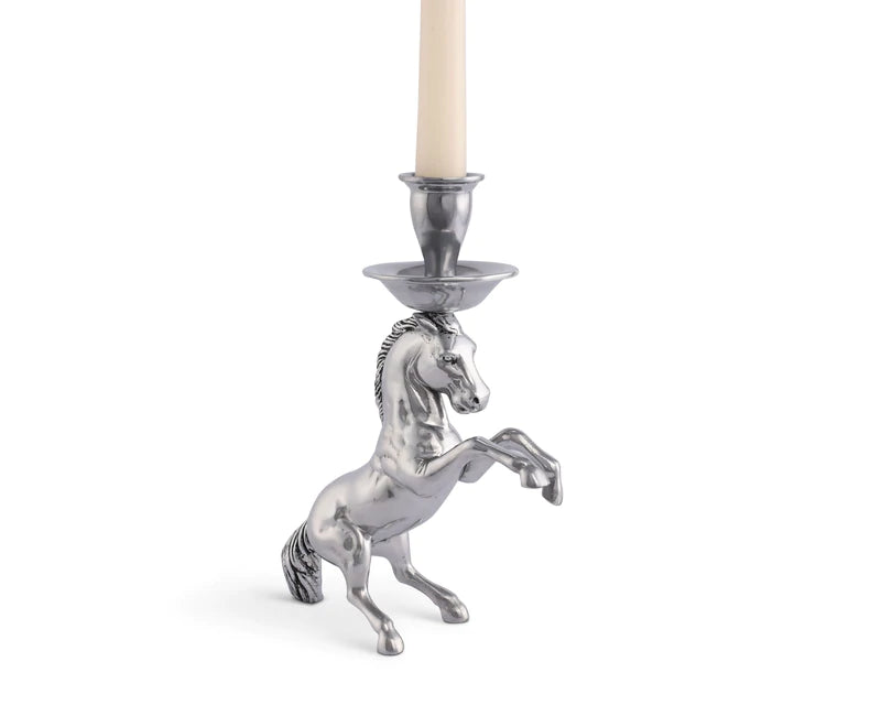 Rearing Horse Candle Stick