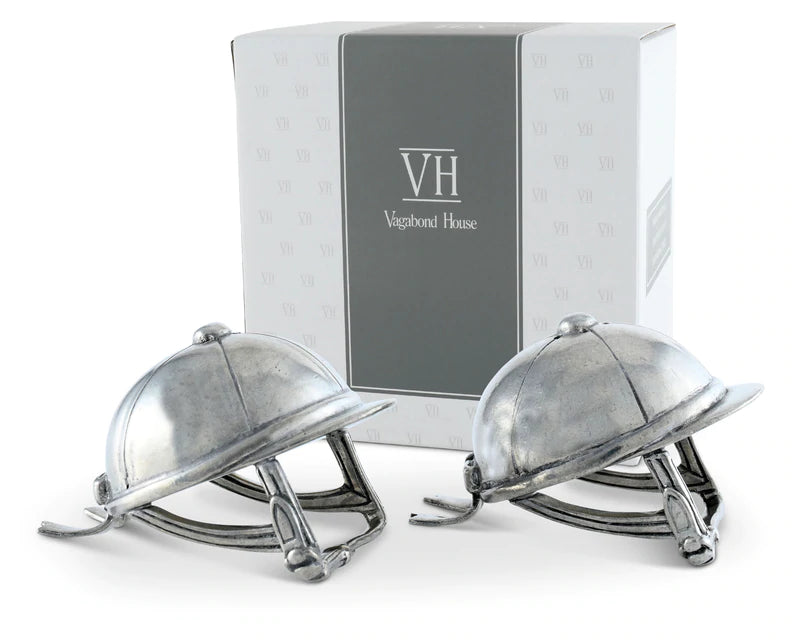 Riding Hat Salt and Pepper Set