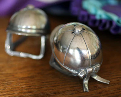 Riding Hat Salt and Pepper Set